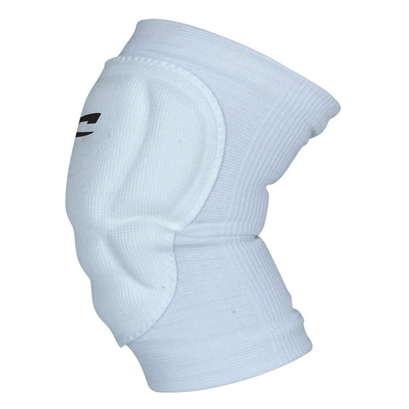 Champro Sports High Compression/Low Profile Volleyball Knee Pad Adult White
