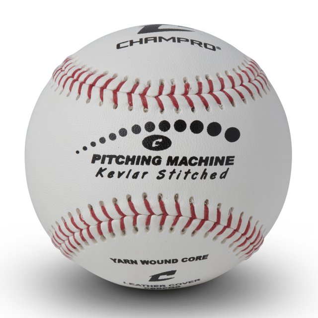 Champro Sports KevlarStitched Baseballs for Pitching Machines/Batting