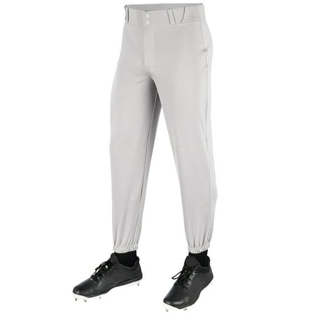 Champro Sports MVP Classic Baseball Pants, Youth Large, Grey