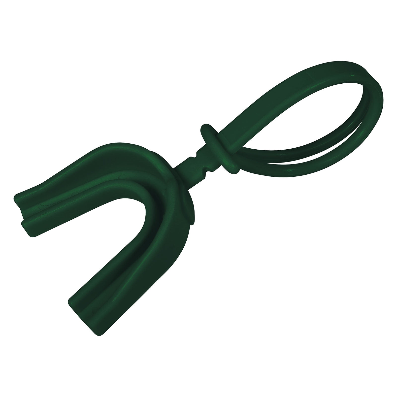 Champro Sports Moldable Football Mouthguard with Strap, Forest Green, Adult, 50 Pack