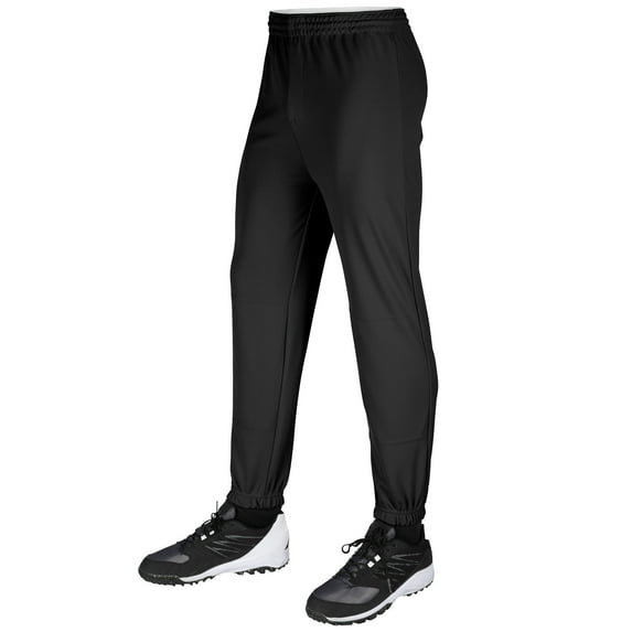 Champro Sports Performer Pull-Up Baseball Pants, Youth Large, Black