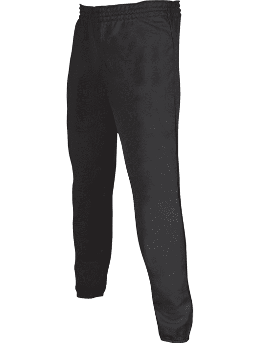 Champro Sports Performer Pullup Baseball Pant for Adult, Large, Black