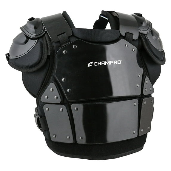 Champro Sports Pro-Plus Plate Armor Chest Protector, Large (14.5")