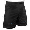thumbnail image 1 of Champro Sports Rink Textured Polyester Mesh Shorts, Adult Medium, Black, 1 of 2