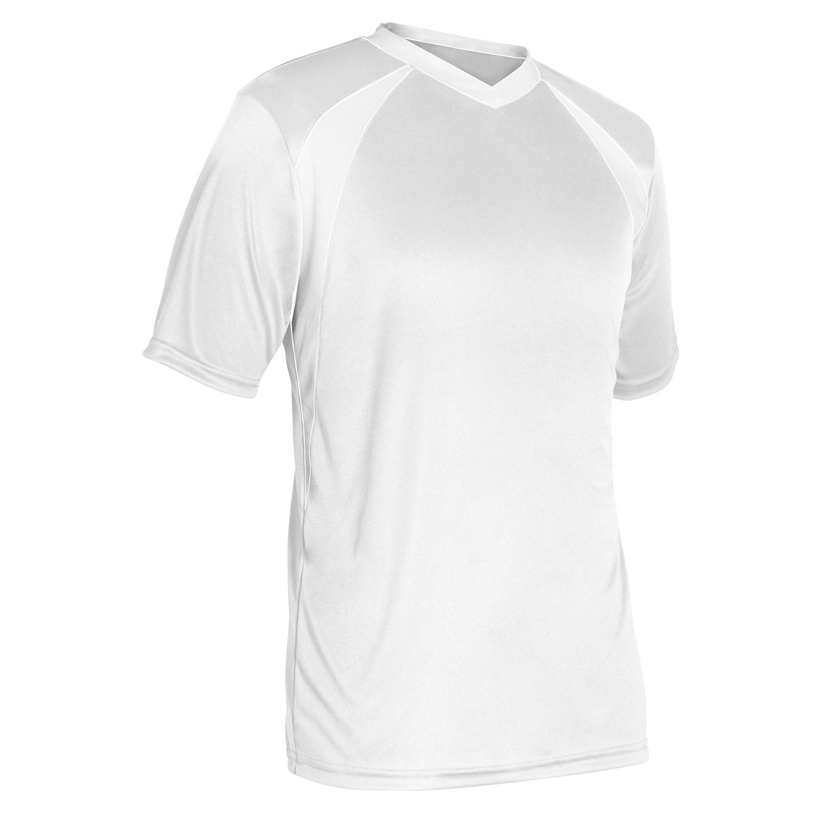 Champro Sports Sweeper Lightweight Soccer Jersey, Youth Medium, White