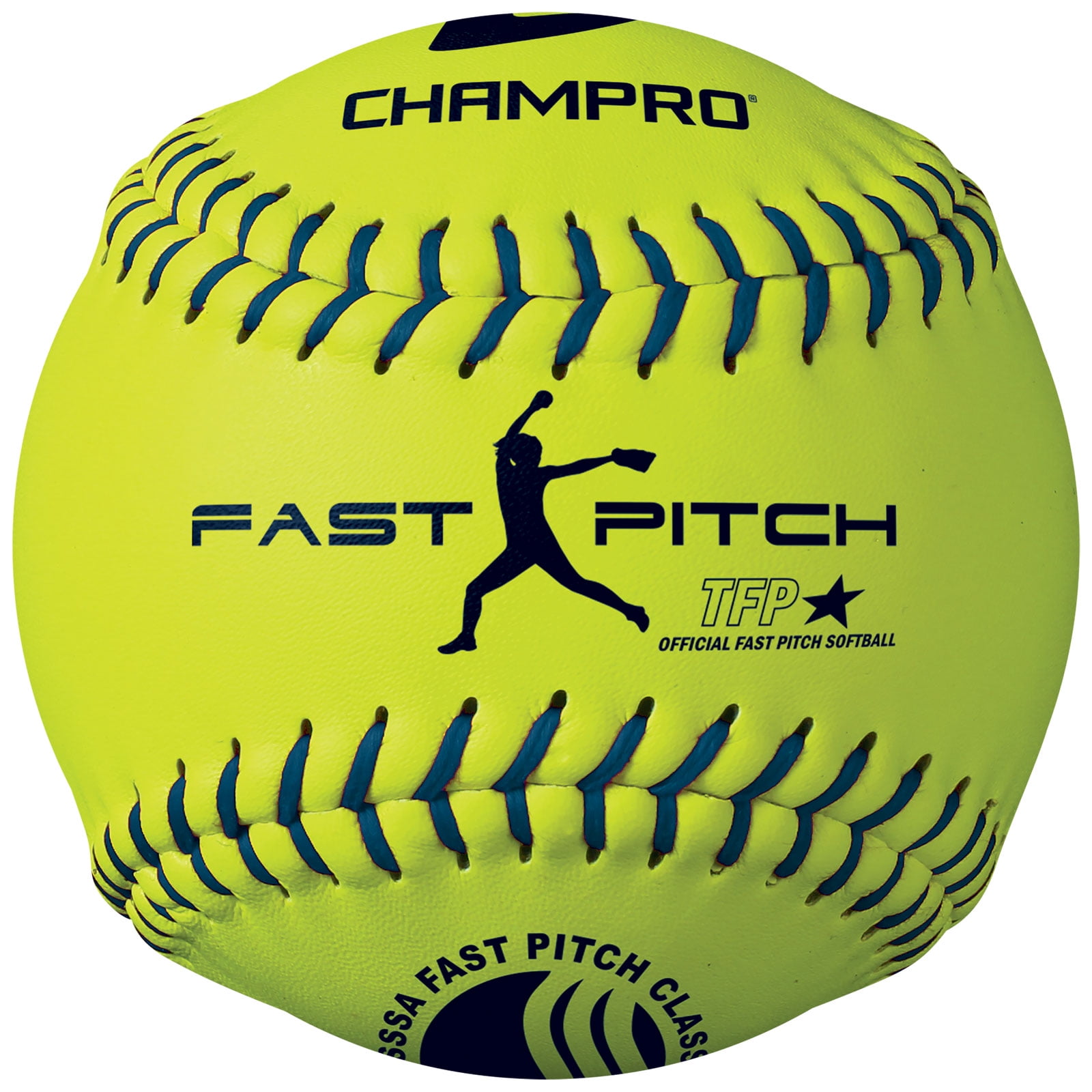 Champro Sports Tournament USSSA Fast Pitch Classic 12" Softballs, 12 Pack