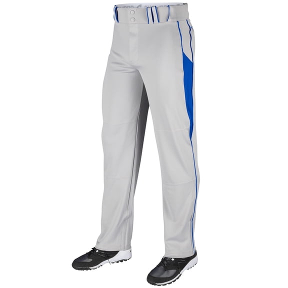 Triple Crown Baseball Pant - GREY,ROYAL - 4XL