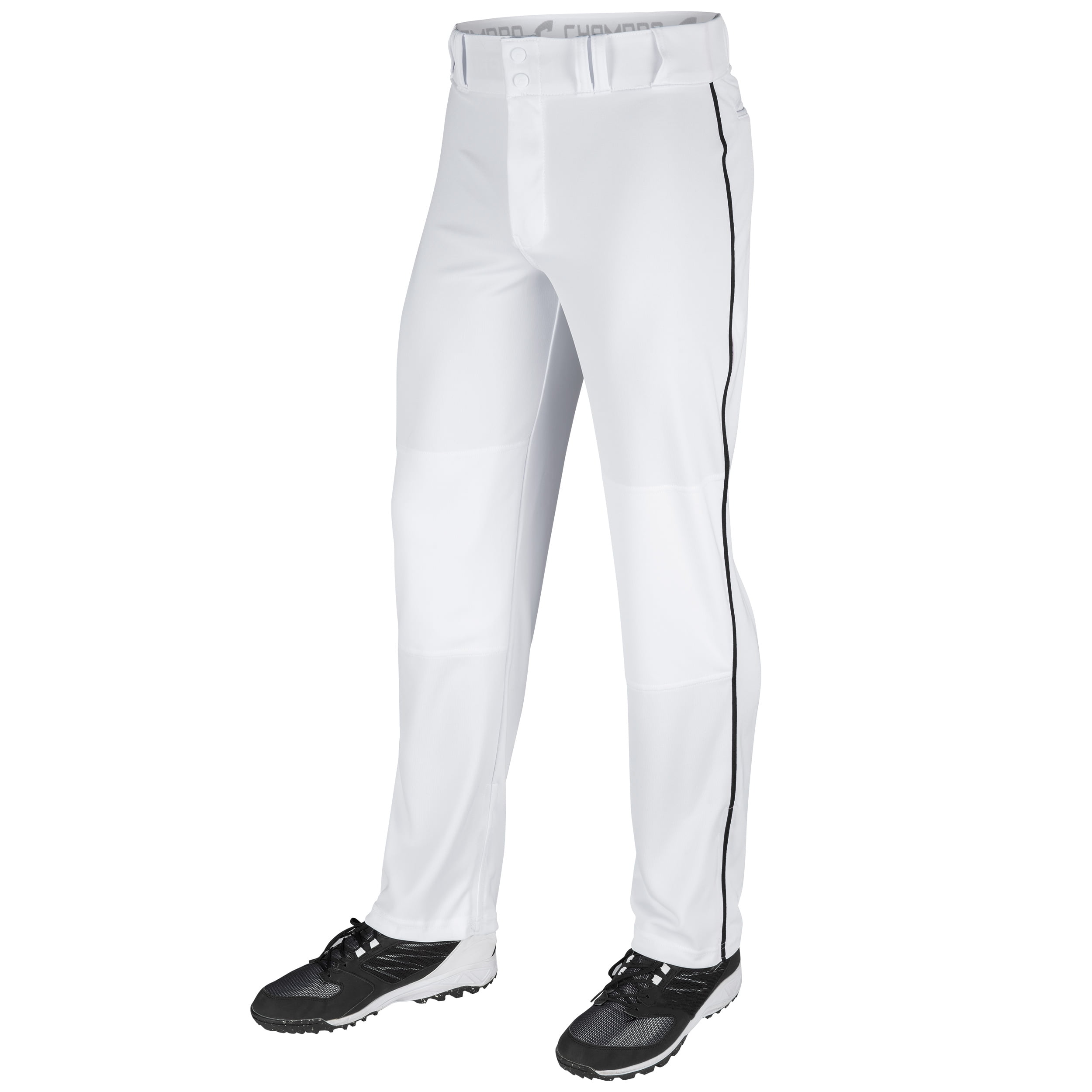 Champro BP41UYGRPXS MVP Pantalon Ouvert avec Passepoil Gris/Bleu Roi
