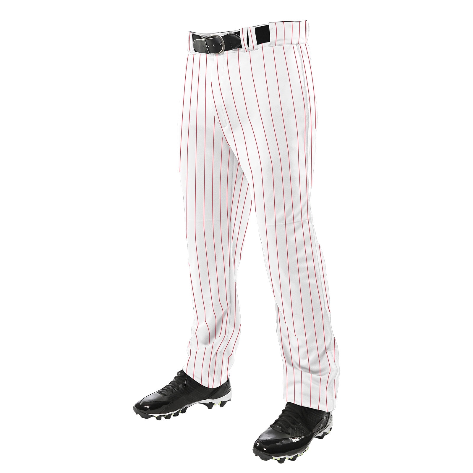 All-Star Classic Pinstripe Youth Baseball Pant BSP4Y-W - Bases Loaded