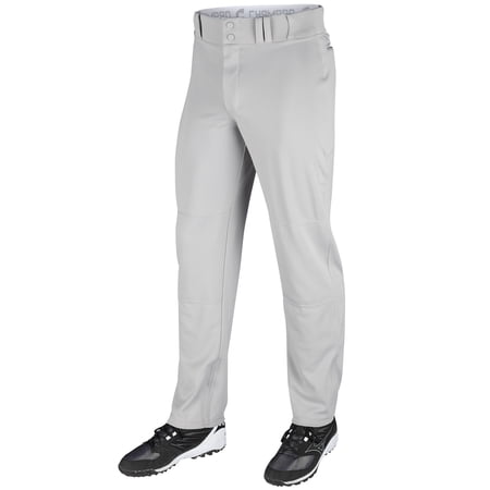 Champro Sports Triple Crown Open Bottom Youth Baseball Pants, Gray, Small