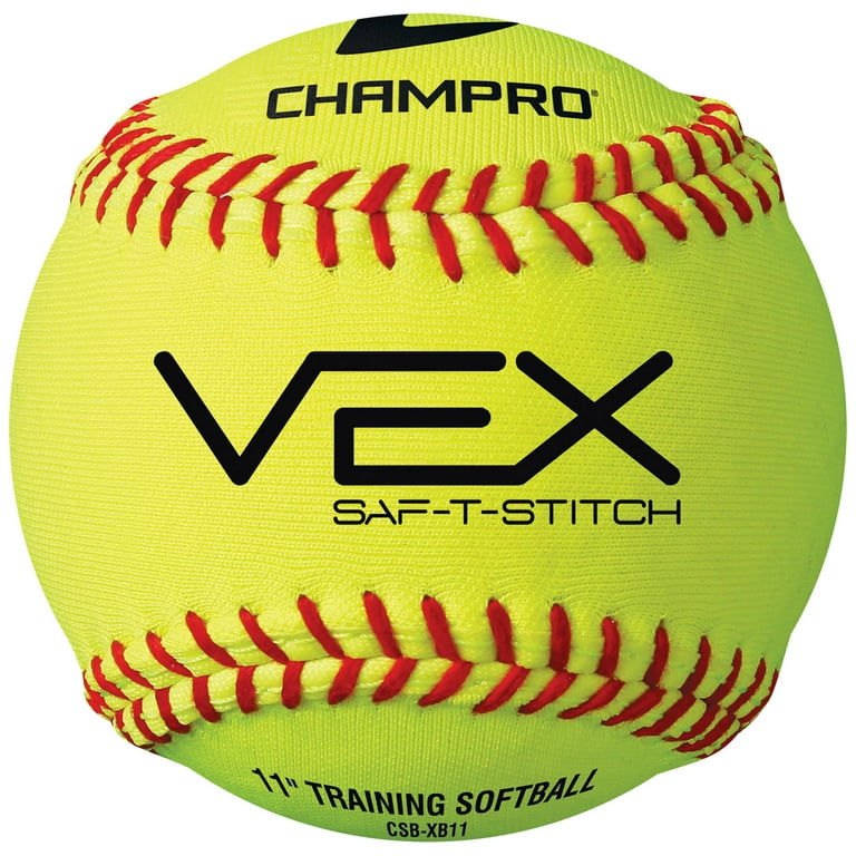 Champro Sports Vex 11 Practice Softballs, 12 Pack 