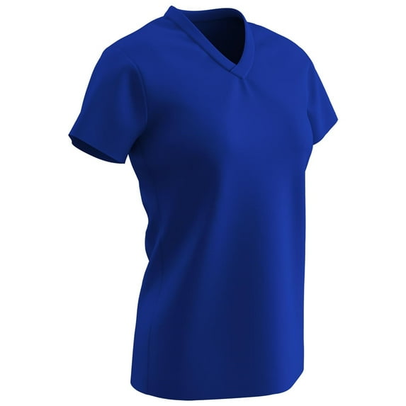 Champro Star V-Neck T-Shirt Women's Royal