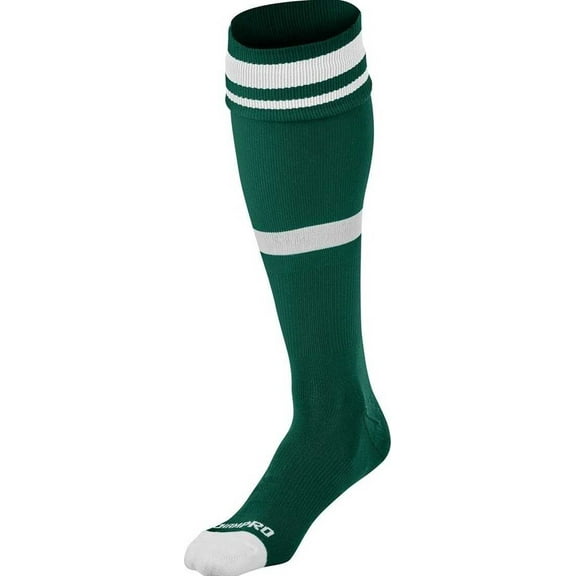 Champro Striped Soccer Socks 1 Pair Forest Green