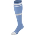 thumbnail image 1 of Champro Striped Soccer Socks 1 Pair Light Blue, 1 of 2