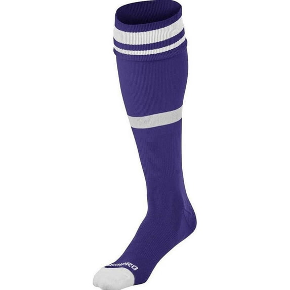 Champro Striped Soccer Socks 1 Pair Purple
