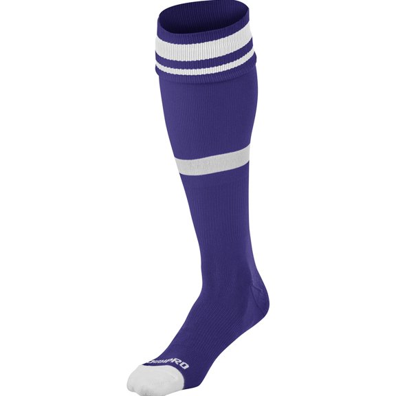 Champro Striped Soccer Socks 1 Pair Purple