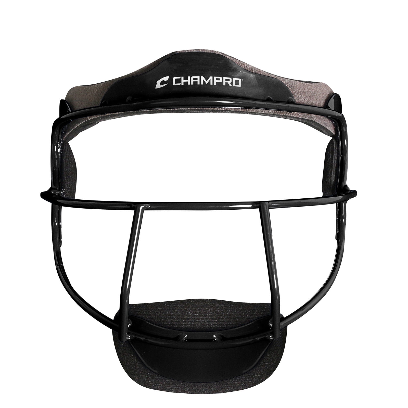 Champion Sports Maschera viso in magnesio Softball – Maschere leggere per adolescenti – Protezione per la testa durevole – Accessori sportivi di alta qualità per interni ed esterni – Nero