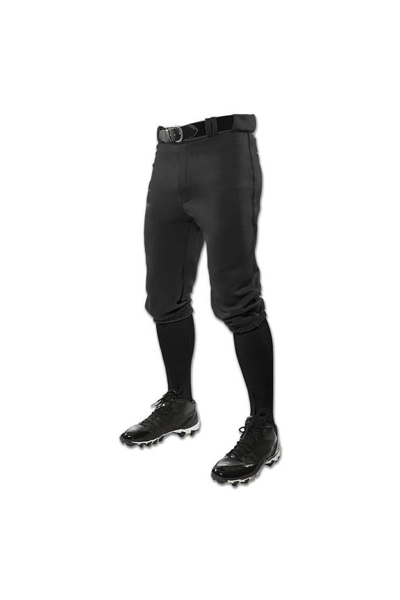 Triple Crown Baseball Knickers, Adult Small, Black