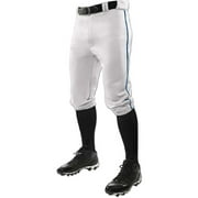 Champro Triple Crown Piped Baseball Youth Knicker Pant BP101Y - White/Royal - S
