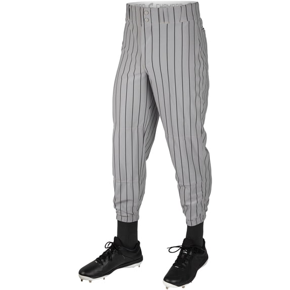 CLOSER pin stripe baseball pant - GREY,BLACKPIN - XL