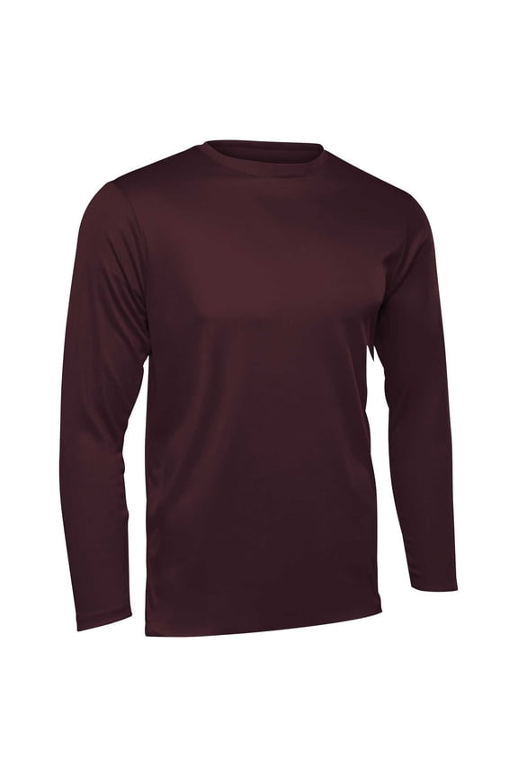 Vision Long Sleeve T-Shirt Men's Maroon