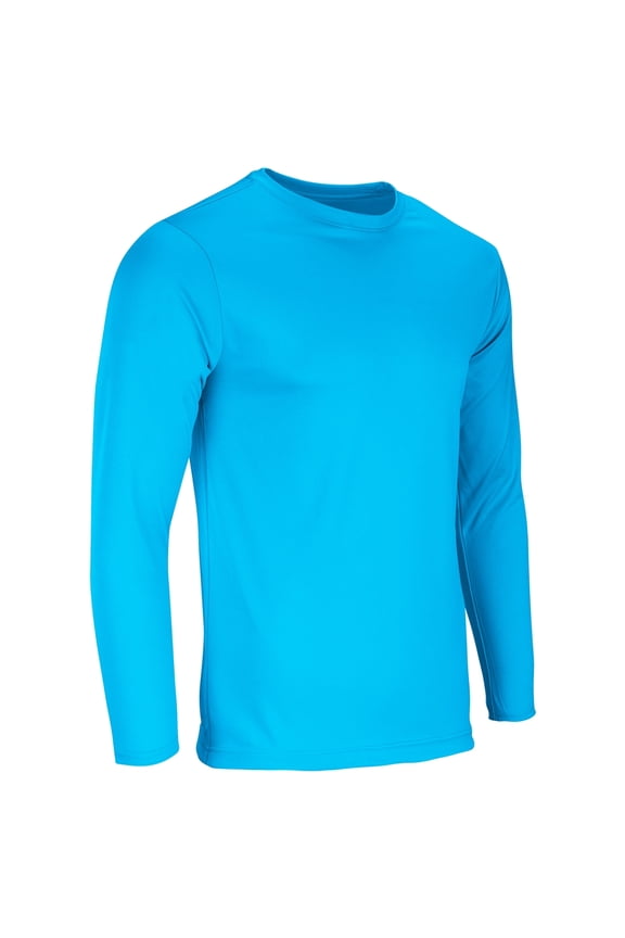 Vision Long Sleeve T-Shirt Men's Neon Blue