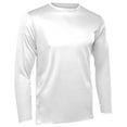 thumbnail image 1 of Champro Vision Long Sleeve T-Shirt White, 1 of 1