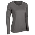 thumbnail image 1 of Champro Vision Long Sleeve T-Shirt Women's Charcoal, 1 of 1