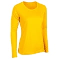 thumbnail image 1 of Champro Vision Long Sleeve T-Shirt Women's Gold, 1 of 1