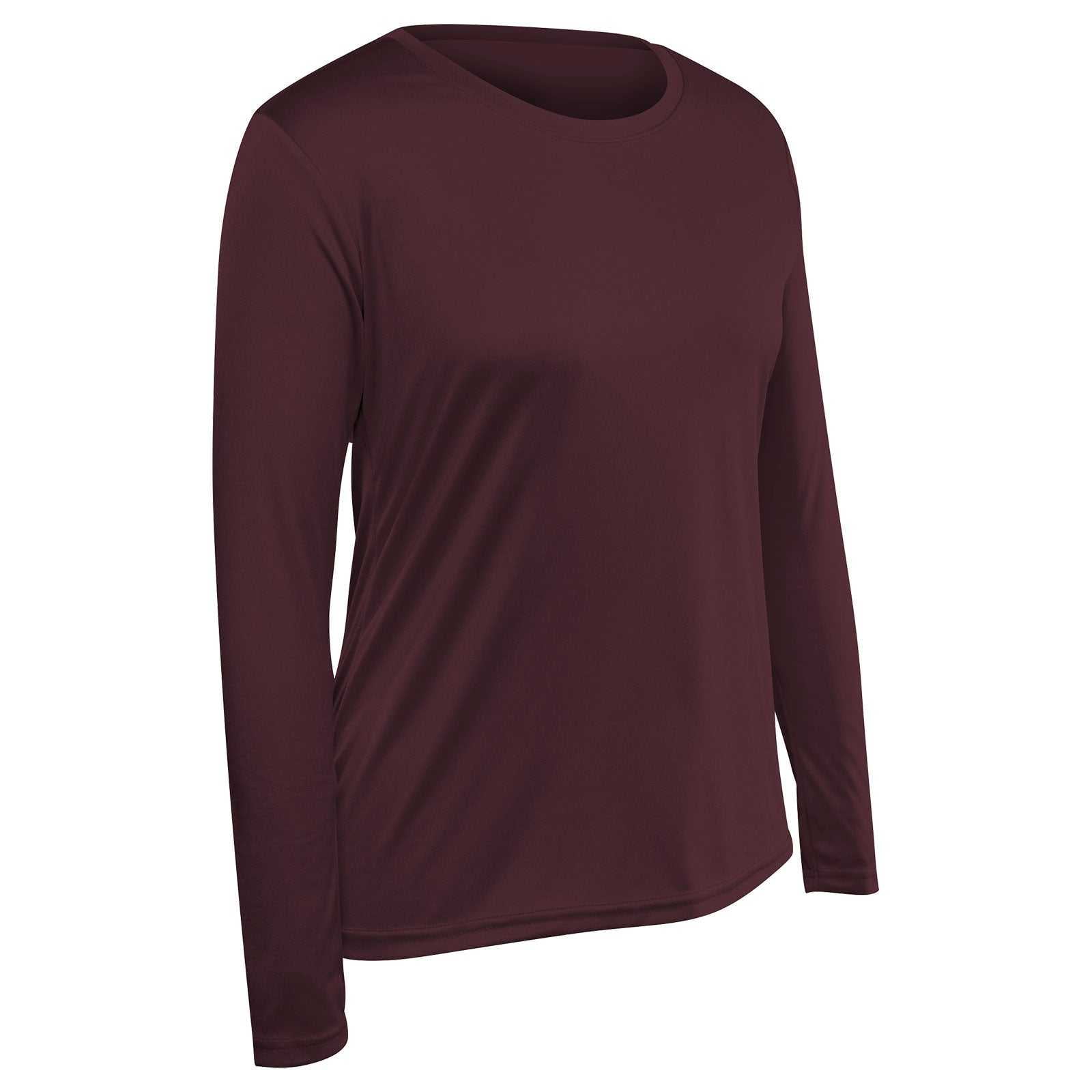 kiryuyriK Rib Jersey Long-T-Shirts　M Women's Flowy Rib Long Sleeve T-Shirt - Walmart.com