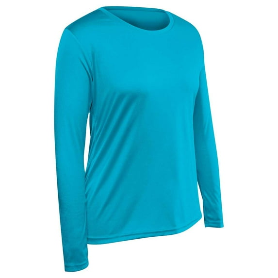 Champro Vision Long Sleeve T-Shirt Women's Neon Blue