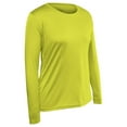 thumbnail image 1 of Champro Vision Long Sleeve T-Shirt Women's Neon Yellow, 1 of 1