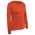 thumbnail image 1 of Champro Vision Long Sleeve T-Shirt Women's Orange, 1 of 1