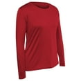 thumbnail image 1 of Champro Vision Long Sleeve T-Shirt Women's Scarlet, 1 of 1