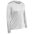 thumbnail image 1 of Champro Vision Long Sleeve T-Shirt Women's White, 1 of 1