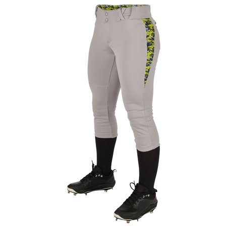 Womens Leadoff Softball Pant - GREY - XL