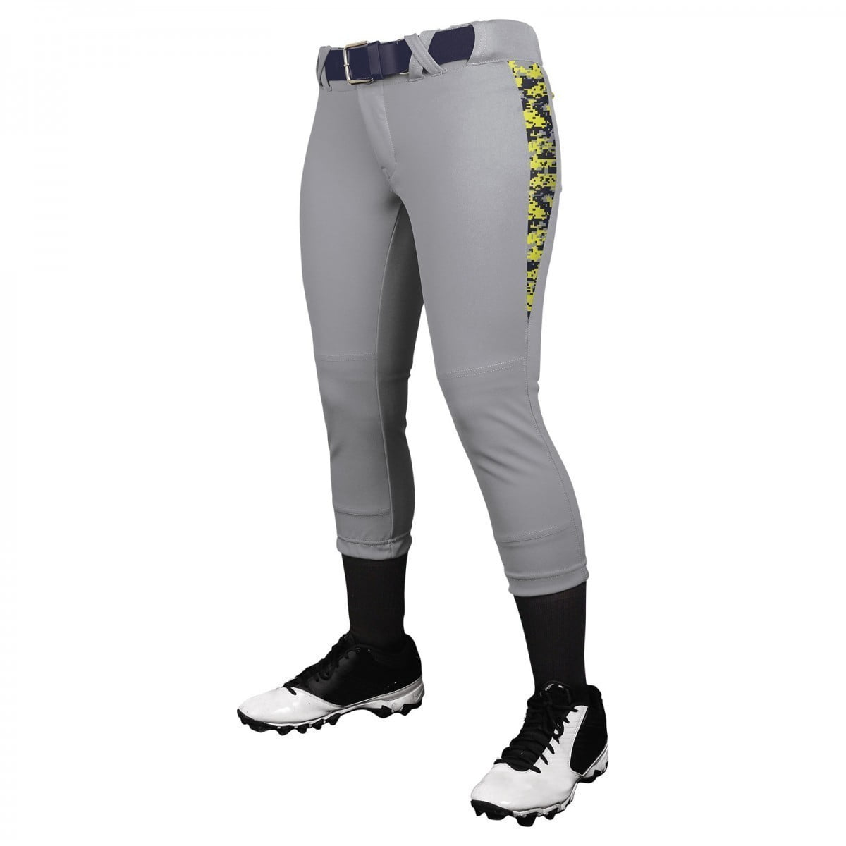 Pantalon De Softball RIP-IT Pour Femme - Gris - Taille L - Élastique 4 Voies Stretch - Grande Collection Pro
