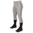 thumbnail image 1 of TOURNAMENT w/Pipe Softball Pant - GREY,BLACKPIPE - M, 1 of 7