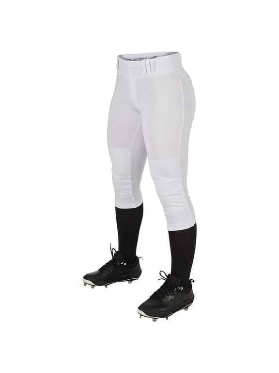 Women's Tournament Softball Pant - WHITE - S