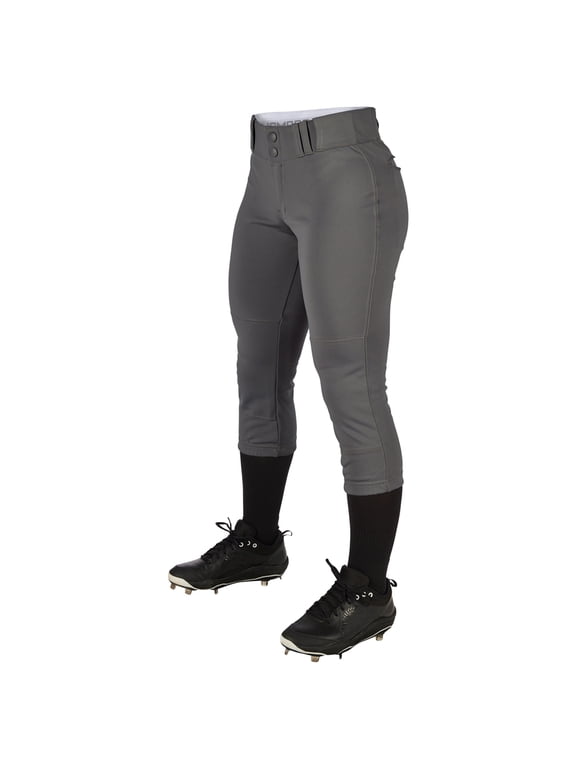 Girl's Tournament Softball Pant - GRAPHITE - XL