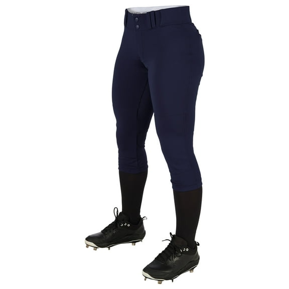 Champro Women's Tournament Low Rise Fastpitch Softball Pant Navy S