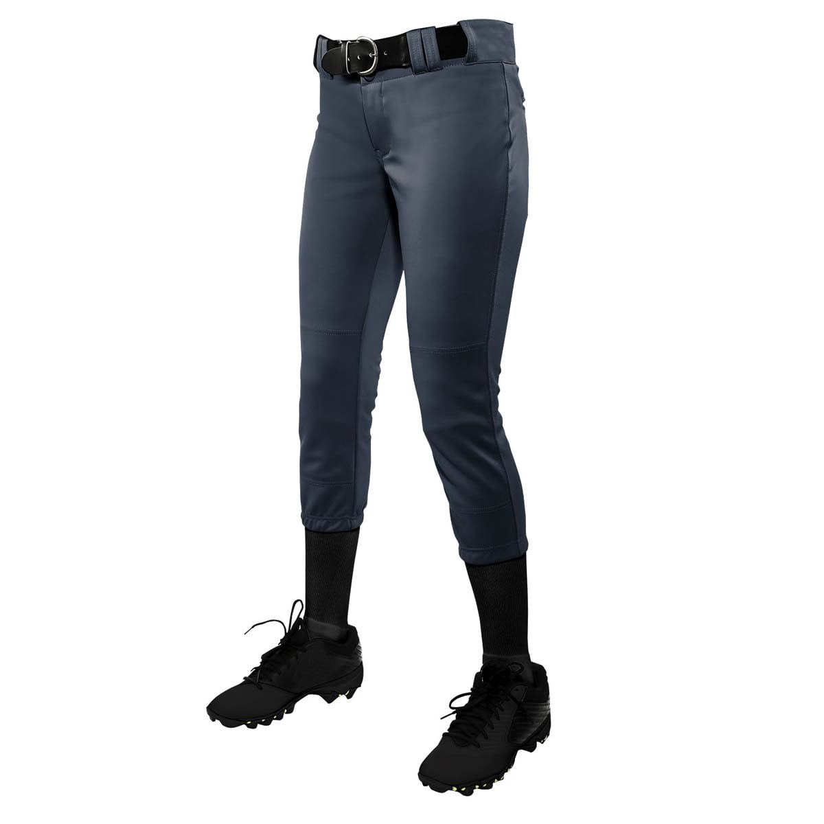 Champro Women's Tournament Low Rise Fastpitch Softball Pant Charcoal S