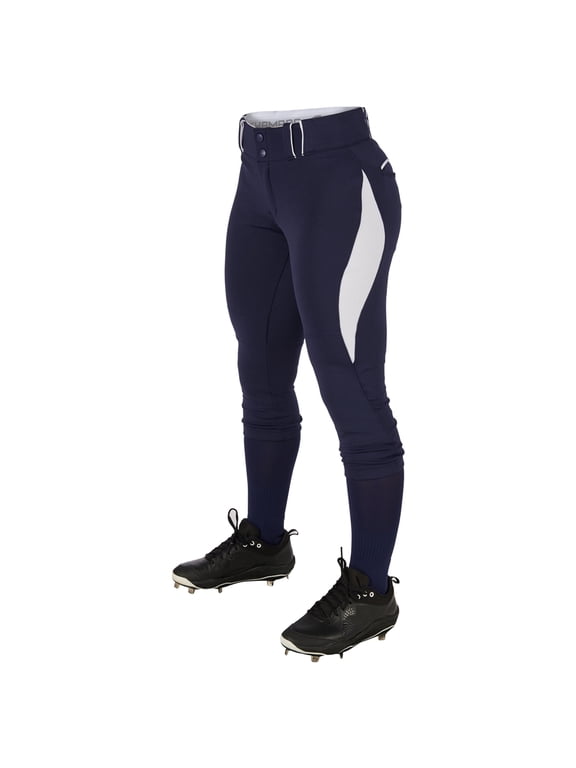 Surge 2 color Softball Pant - NAVY,WHITE - M