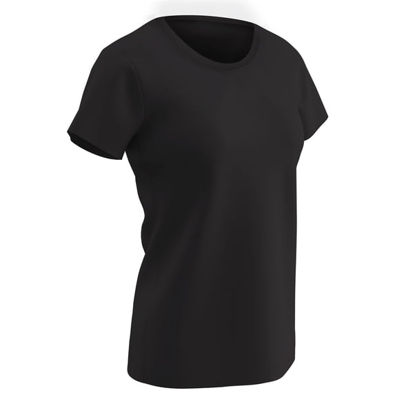 Champro Womens VISION T-Shirt (Black, S)
