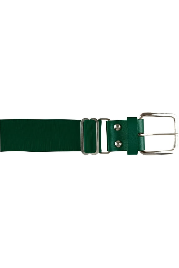 Brute Youth Baseball Belt, Size Youth (1 to 1.25 inches), Forest Green