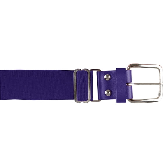 Brute Baseball Belt - PURPLE - YOUTH 1-1/4"
