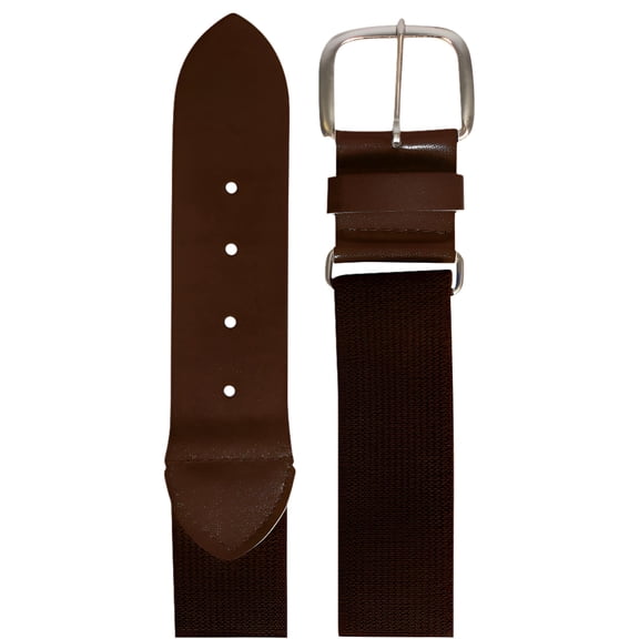 Champro Youth MVP Adjustable Baseball and Softball Belt Brown One Size Fits Most