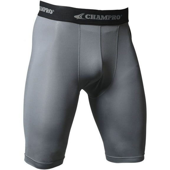 Champro Youth Compression Short GRAY YTH MD