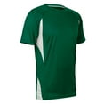 thumbnail image 1 of Champro Youth Dri-Gear Top Spin Baseball Jersey Dark Green/White L, 1 of 2