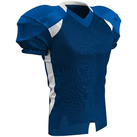 Champro Youth Huddle Football Jersey MD Navy | White